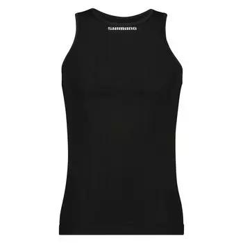 SHIMANO Cycling Innerwear VERTEX Sleeveless Base Layer Black S-M чёрный