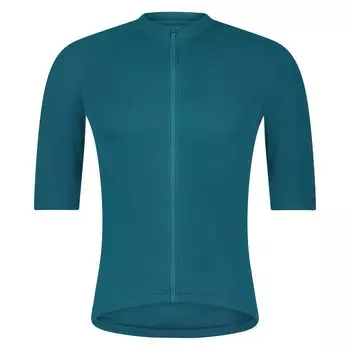 SHIMANO Cycling Jersey Element Short Sleeve Jersey Aqua Blue XS Estimated (European Size) Height 157-167cm