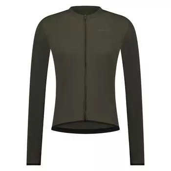 SHIMANO Cycling Jersey FUTURO Long Sleeve Jersey Green M Estimated (European Size) Height 172-178cm