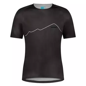 SHIMANO Cycling Jersey SENTIERO Short Sleeve Jersey Gray S Estimated (European Size) Height 167-173cm серый