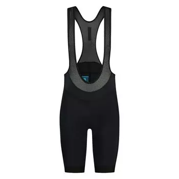 SHIMANO Велосипедные шорты ENERGIA Bib Shorts Black XS Оценочная стоимость (Европейский размер) Рост 157-167см чёрный