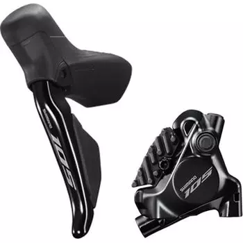 Shimano DIRECT Без кронштейна крепления Крепежные болты x 2 Толщина крепления 25 С резиновым плавником накладки Тормозной шланг 1700 мм IR7170DLRDSC170A Средний J-kit ST-R7170