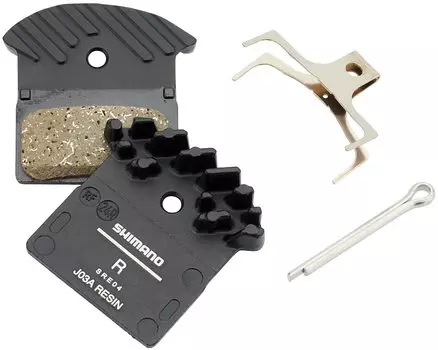 SHIMANO Дисковая тормозная колодка J03A смола с ребром Y8Z298011