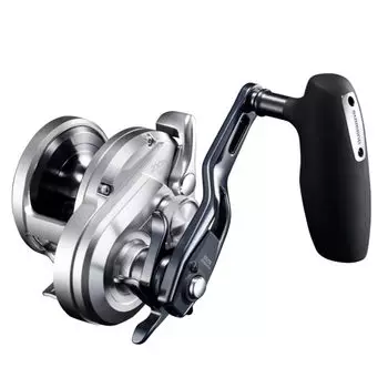 Катушка SHIMANO Double Axis 21 Ocean Jigger 2001NRMG Offshore Jigging Blue Fish серебряный