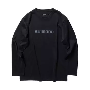 SHIMANO Dry Logo T LS Черный L SH-022W чёрный