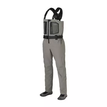 [Shimano] Dry Shield +4 Stretch Waders Chest High Radial Sole (Накамару) S Серо-бежевый FF-000V