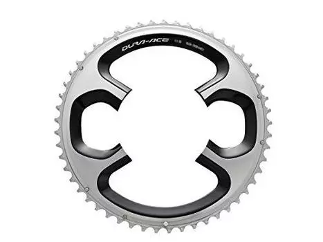 SHIMANO Dura-Ace 9000 Chainring Silver, 52T for 52/38