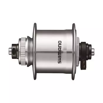 SHIMANO EDHUR7003DBAGS [DH UR700 Silver 32H QR E2 6V 3.0W Совместимый ротор с центральным замком СТАРЫЙ 100 мм]