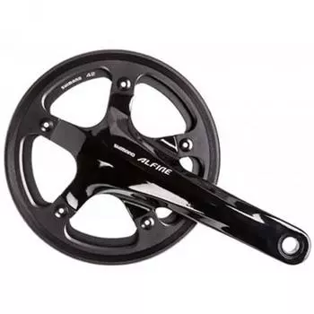 SHIMANO EFCS501CA9C1L [FC S501 Черный 39T с одинарной защитой цепи 170 мм в комплекте BB RS500 для 68BSA ROAD]