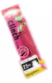 SHIMANO Egi Sephia Clinch Frog Jump Upper Rattle 005 Pink Core QE-J25S No. 2.5
