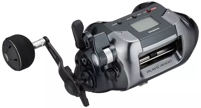 SHIMANO Electric Reel 17 Plays 4000 Yellowfin Tuna Blue Fish Ako Kinmedai чёрный