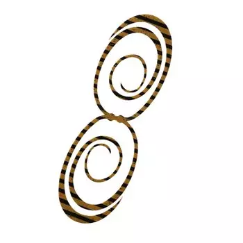 SHIMANO Engetsu Twin Screw Long 011 Zebra Gripa ED-X03U