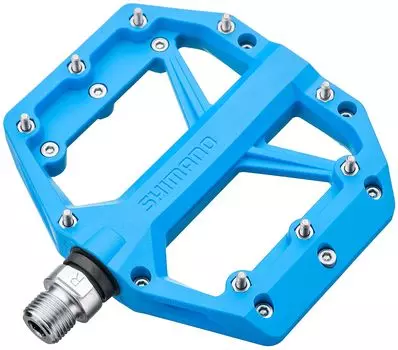 SHIMANO EPDGR400 Casual Trail Riding Flat Pedals Blue PD-GR400