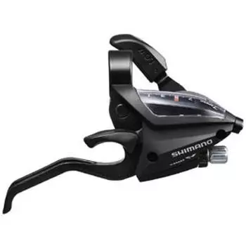 SHIMANO ESTEF5002RV7AL [ST EF500, черный правый рычаг 7S, 2 пальца, EZ Fire Plus, тормозной рычаг переключения передач, 7 скоростей, 2 пальца]