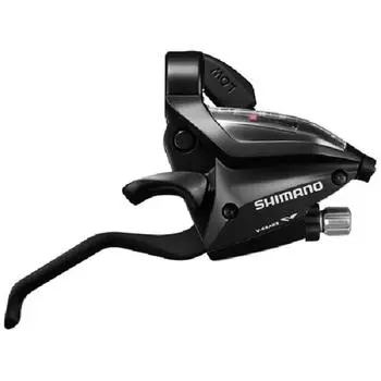 SHIMANO ESTEF5002RV8AL [ST EF500, черный правый рычаг 8S, 2 пальца, EZ Fire Plus, тормозной рычаг переключения передач, 8 скоростей, 2 пальца]