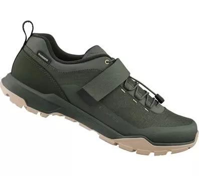 SHIMANO EX500M Olive SPD Cycling Shoes ESHEX500MGE07S47000 Mountain Touring SH-EX5 47(29.8cm) оливковый