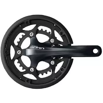 Shimano FC R3000 CG [шатун 50x34T, 175 мм, с защитой цепи, серия SORA R3000]