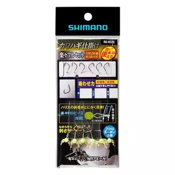 SHIMANO Filefish easy full vacuum force набор из 2 сменных механизмов размера 10, набор, (мощность), + крючки, 7.0 RG-KE2Q
