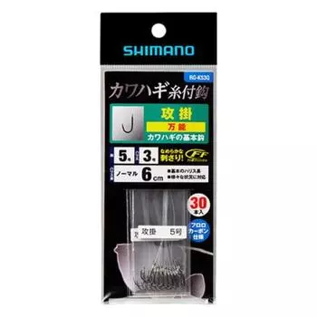 SHIMANO Filefish hook with thread attack 6cm 30 pieces 5.0 RG-KS3Q