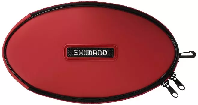 SHIMANO Fishing Bag Iso Bag Iso Damo Case Red M (4-Fold Type) BK-063S