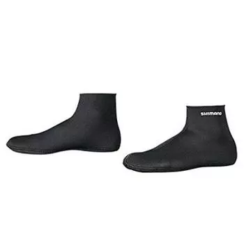 SHIMANO Fishing CR Intermediate Short Socks Black SC-085T 24-26
