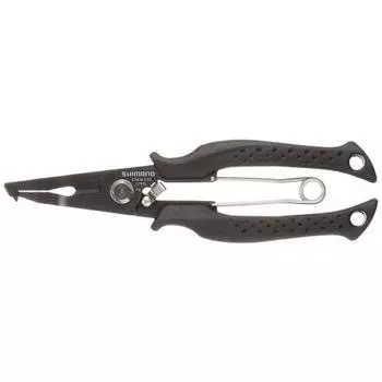 SHIMANO Fishing Pliers Hook Releaser Power Pliers Vent Black CT-562P