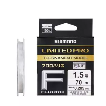 SHIMANO Fluorocarbon Line Limited Pro Tournament Модель F 70m Прозрачный (Флюоро) LB-C31X Нет. 1,5