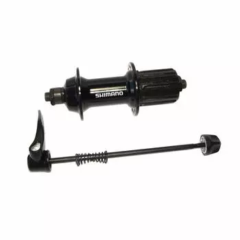SHIMANO Freehub Rim 32H черный EFHRS400BYAL (ДОРОЖНЫЙ тормоз) FH-RS400 СТАРЫЙ130мм чёрный
