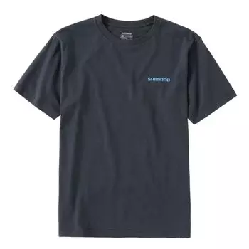 [Shimano] Футболка с логотипом из органического хлопка