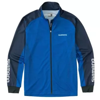 [Shimano] Футболка с принтом и застежкой-молнией, размер M
