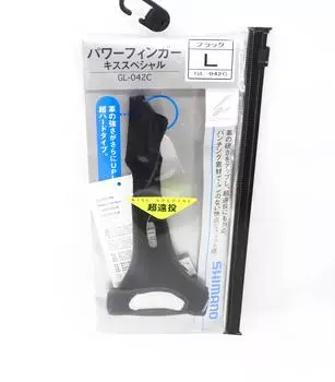 Shimano GL-042C Защита указательного пальца, размер L, черная (6929)