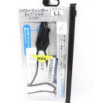Shimano GL-042C Защита указательного пальца, размер LL, белая (1427)