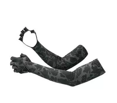 Shimano GL-047Q Чехол для рук без пальцев, размер L, черный 669773