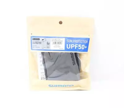 Shimano GL-600V Солнцезащитные длинные перчатки, размер M, уголь (8567)