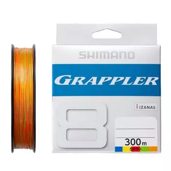 SHIMANO Grappler 8 PE 300m 5 цветов x 2 LD-A71U (5 10м) Нет.