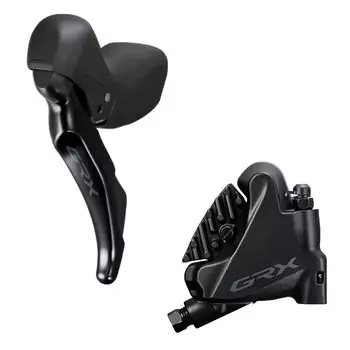 SHIMANO GRX 1700 мм Комплект для заливки масла сзади слева JKIT масляный шланг подключен к стороне калипера ST-RX400L/BR-RX400R JKIT/рычаг, калипер, шланг, заполнен, чёрный