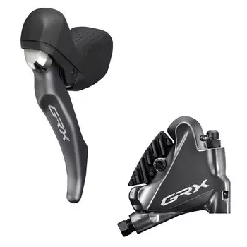 SHIMANO GRX 1700 мм Комплект для заливки масла сзади слева JKIT масляный шланг подключен к стороне калипера BL-RX810L/BR-RX810R JKIT/Рычаг, калипер, шланг, заполнен, чёрный