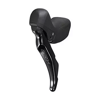 SHIMANO GRX ST-RX400 GRX Mechanical Shift Hydraulic STI Lever, 2-Speed, Left Hand, Black