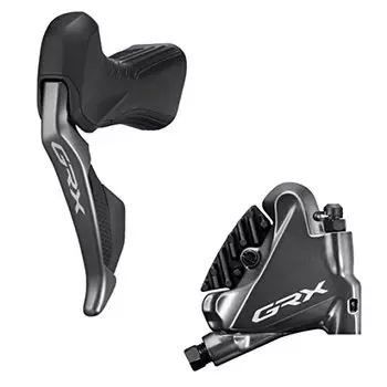 Shimano GRX ST-RX815 GRX Di2 2-скоростной STI прокачанный с суппортом BR-RX810, левый задний