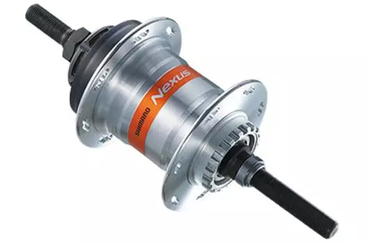 SHIMANO Internal 3R Hub Internal 3S 36H Shaft 182mm 120mm Brake Compatible ASG3R42AA SG-3R42 (Butterfly Hole) Length OLD Roller