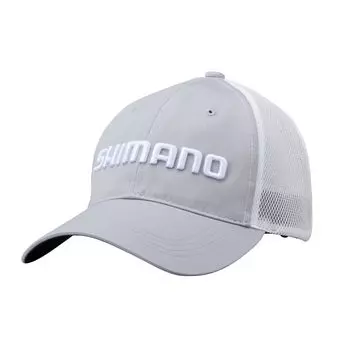 SHIMANO Кепка из саржи CA-008V светло-серая S