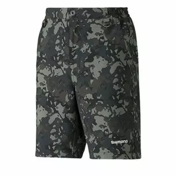 SHIMANO Light Dry Shorts PA-062Q Black Weed Camo 4XL