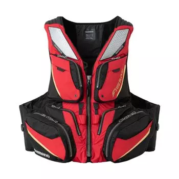 SHIMANO Limited Pro Floating Vest Blood Red M VF-110V