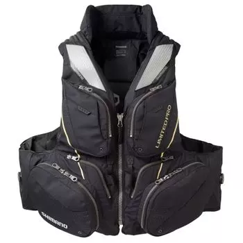 SHIMANO Limited Pro Floating Vest с подушкой Limited Black L VF-130W