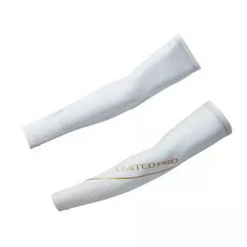 SHIMANO Limited Pro Sun Protection Arm Covers Limited White S AC-120W