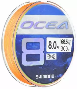 SHIMANO Line Osea 8 300m 5 цветов рыболовная леска Нет. 8.0 LD-A71S