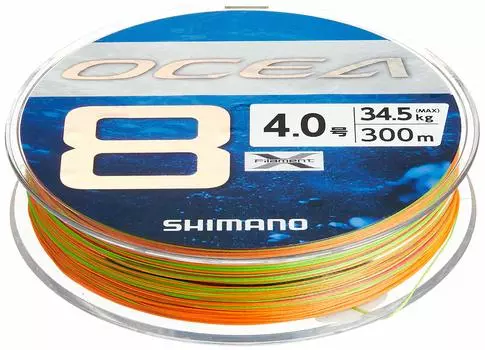 SHIMANO Line Osea 8 300m 5 цветов рыболовная леска Нет. 4.0 LD-A71S