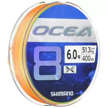 SHIMANO Line Osea 8 400m No. 6.0 5 Colors LD-A81S Fishing Line