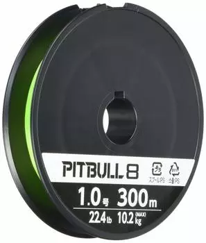 SHIMANO Линия Pitbull 8 300м Лайм-Грин Нет. 1.0 ПЛ-М78С