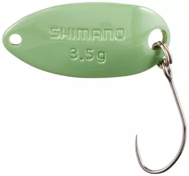 SHIMANO Lure Cardiff Area Spoon Roll Swimmer 15S Mild Green 982124 3.5g TR-0021